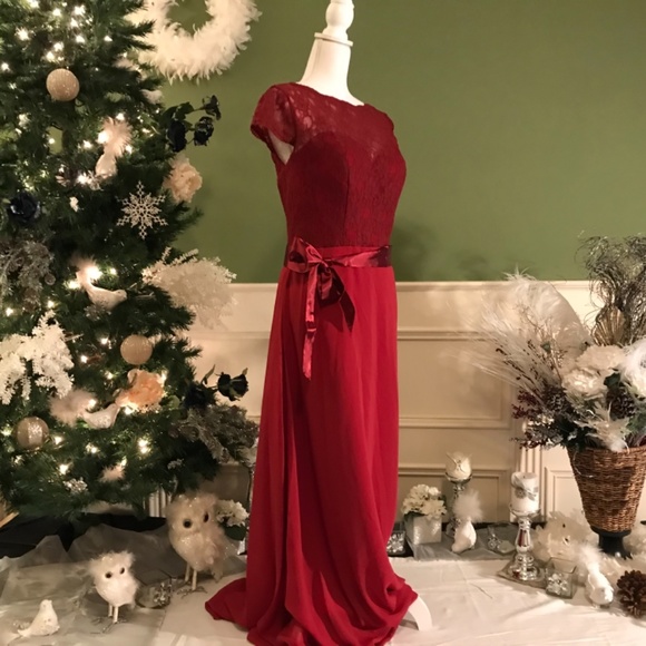 Formal evening bridesmaid prom dress - Picture 5 of 7